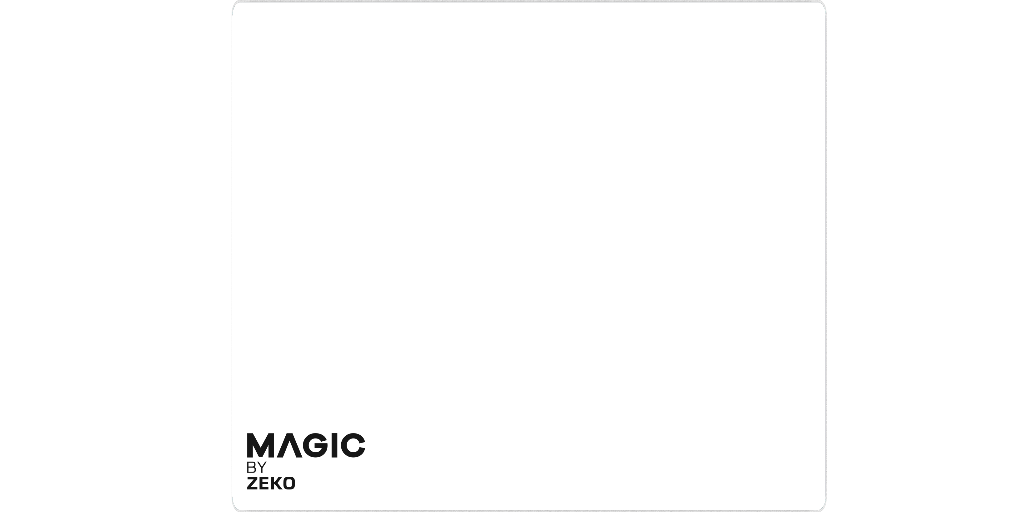 Mouse Pad Magic By Zeko Classic White L Control