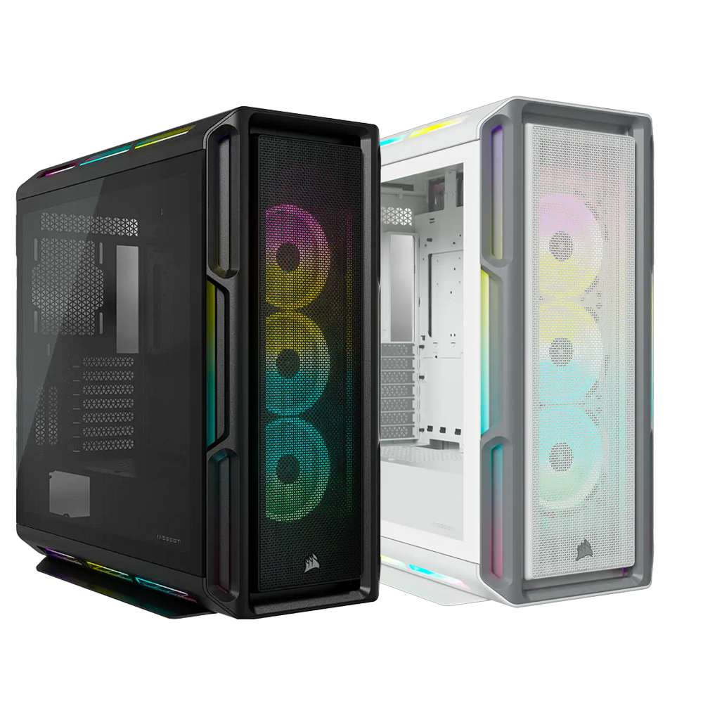 Gabinete Corsair 5000T Tg RGB White