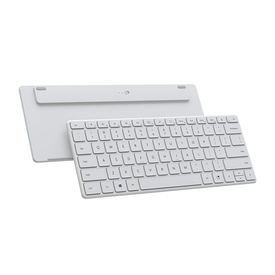 Teclado Inalambrico Microsoft Compact Bluetooth White