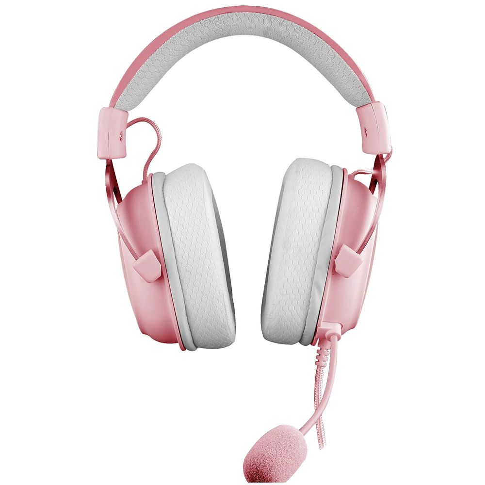 Auricular Redragon Zeus X Stereo Pink RGB