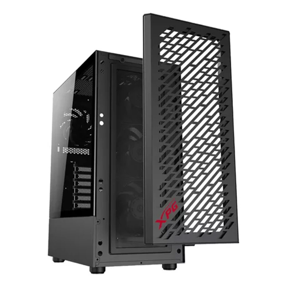 Gabinete Adata XPG Valor Air TG Con Coolers x4 Negro