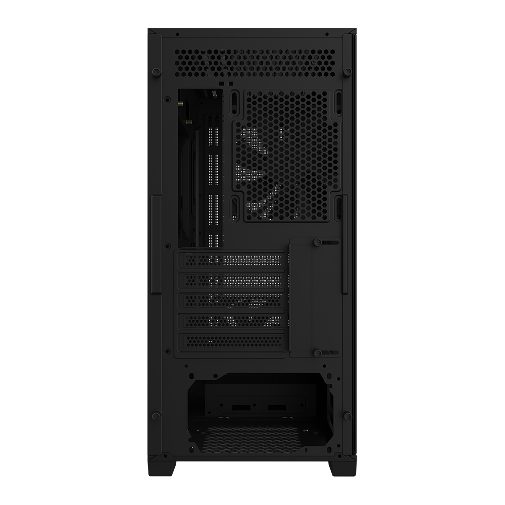 Gabinete Gigabyte C102 TG ICE C/Coolers x2 White