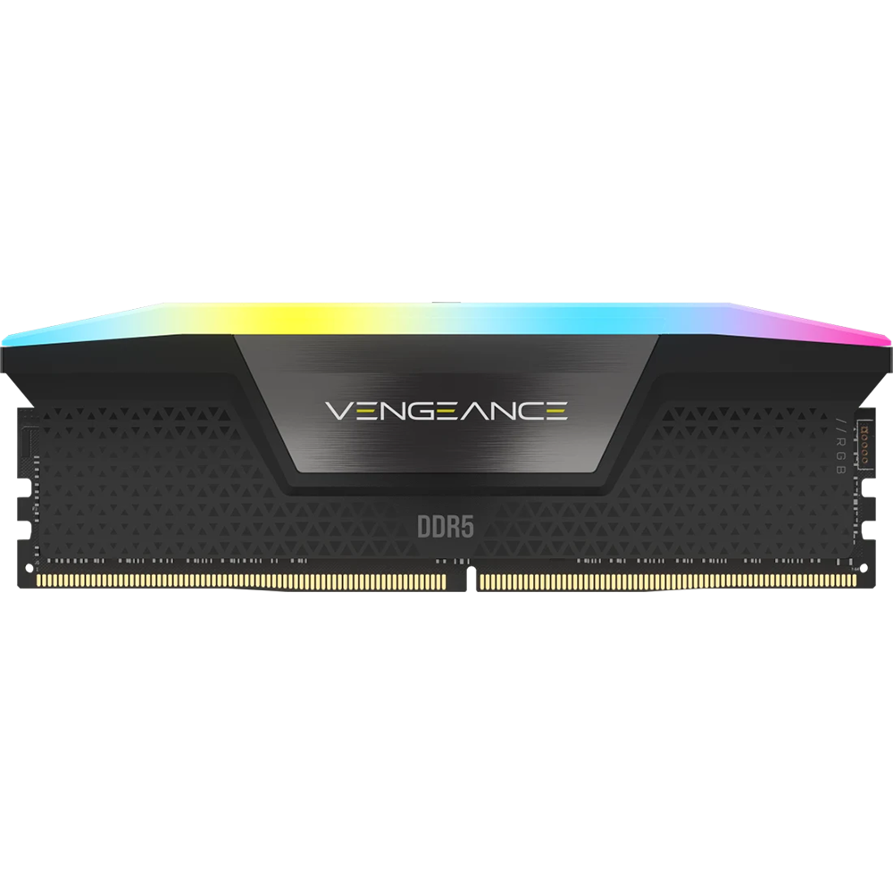 Memoria Ram Corsair DDR5 64Gb 6400Mhz Vengeance RGB Black 2x32