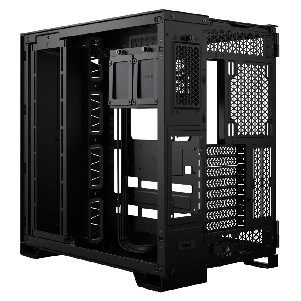 Gabinete Corsair 6500x TG Dual Chamber Black