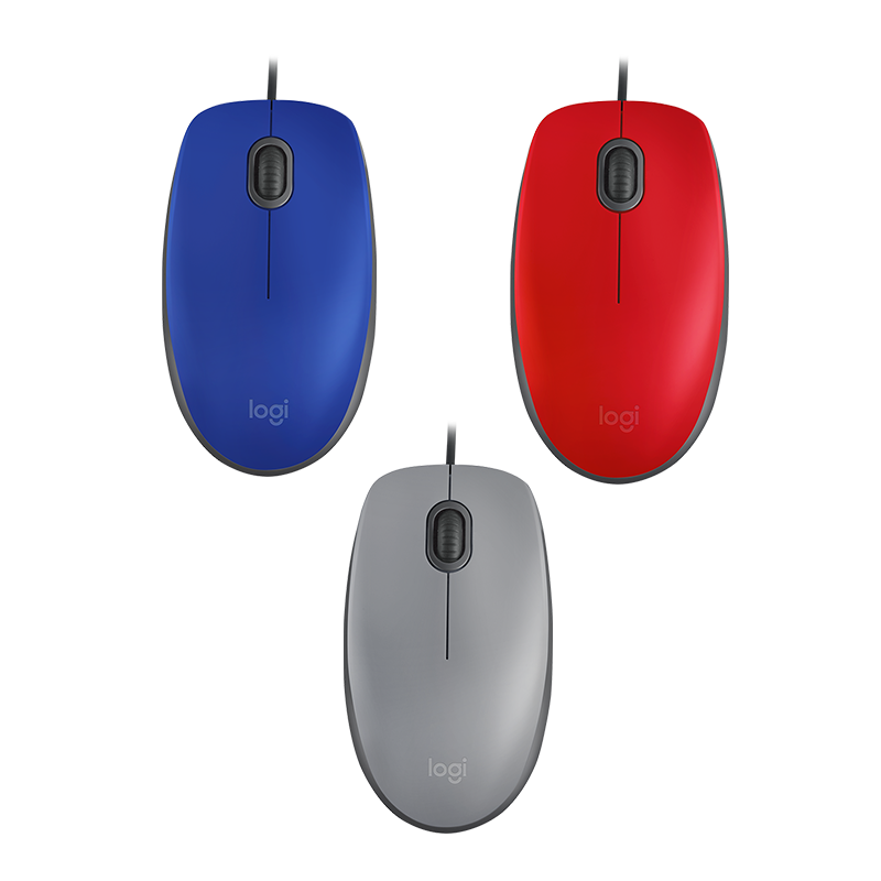 Mouse Logitech M110 Silent Blue