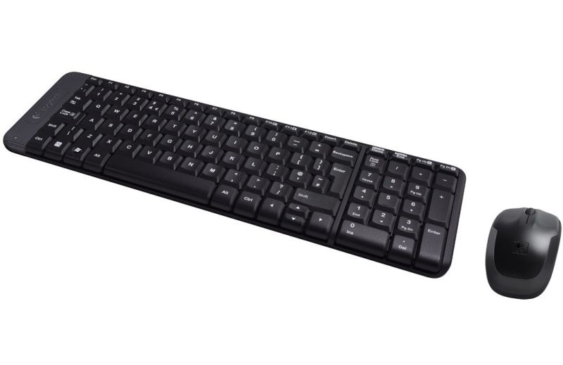 Kit Teclado y Mouse Inalambrico Logitech Mk220