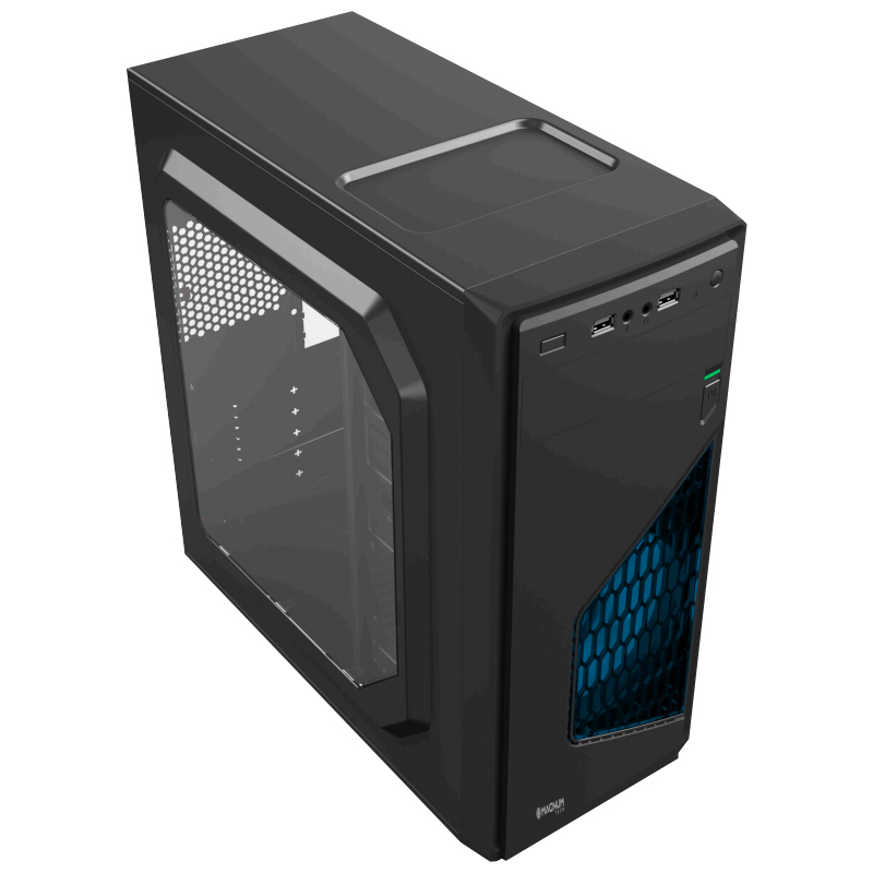 Gabinete Magnum Tech MT 436B Blue Led ATX