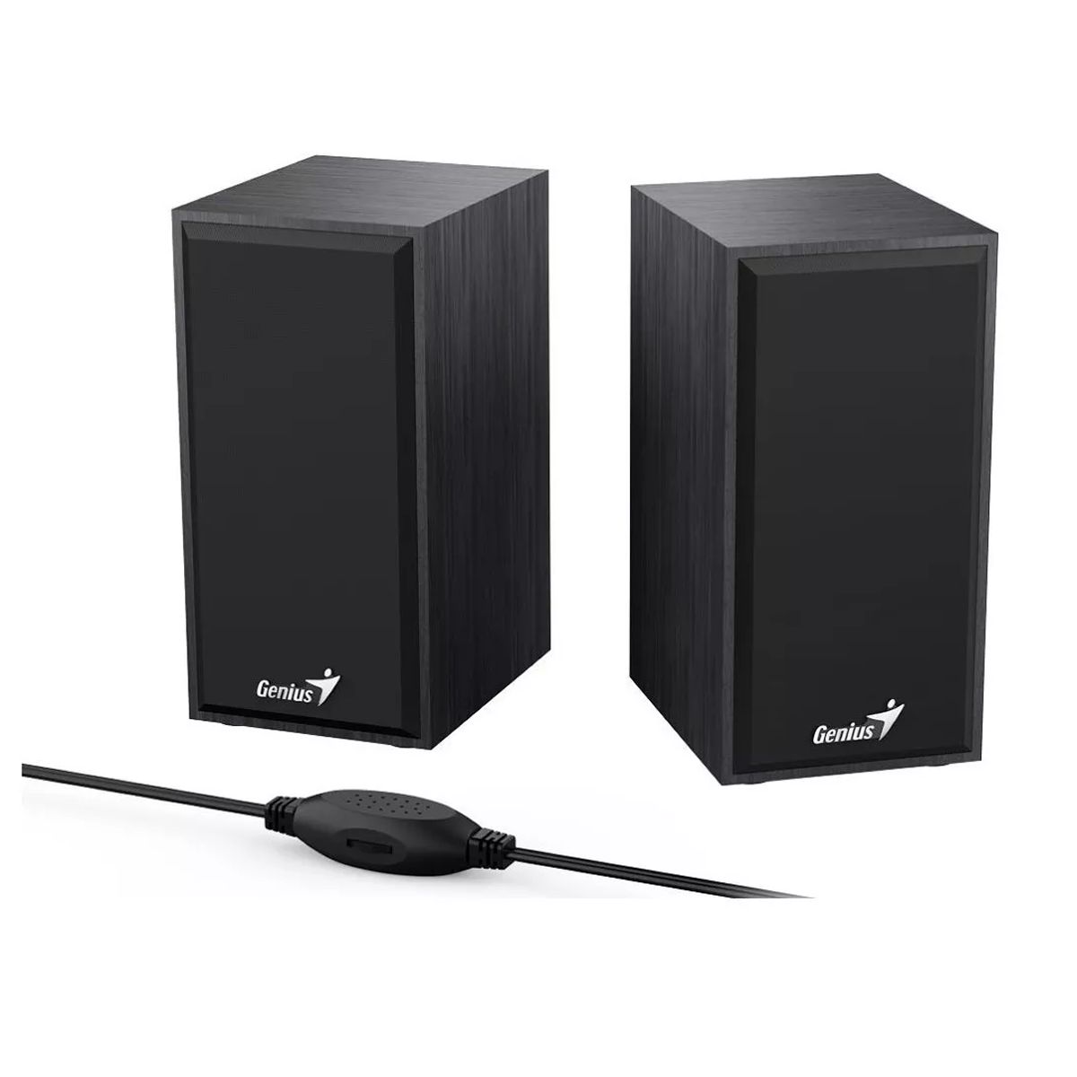 Parlantes Para Pc Notebook O Tv 2.1 Subwoofer Graves Genius Color Negro