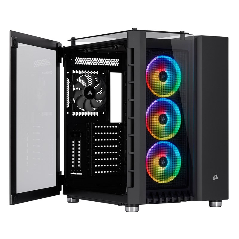 Gabinete Corsair 680X RGB ATX Smart Black