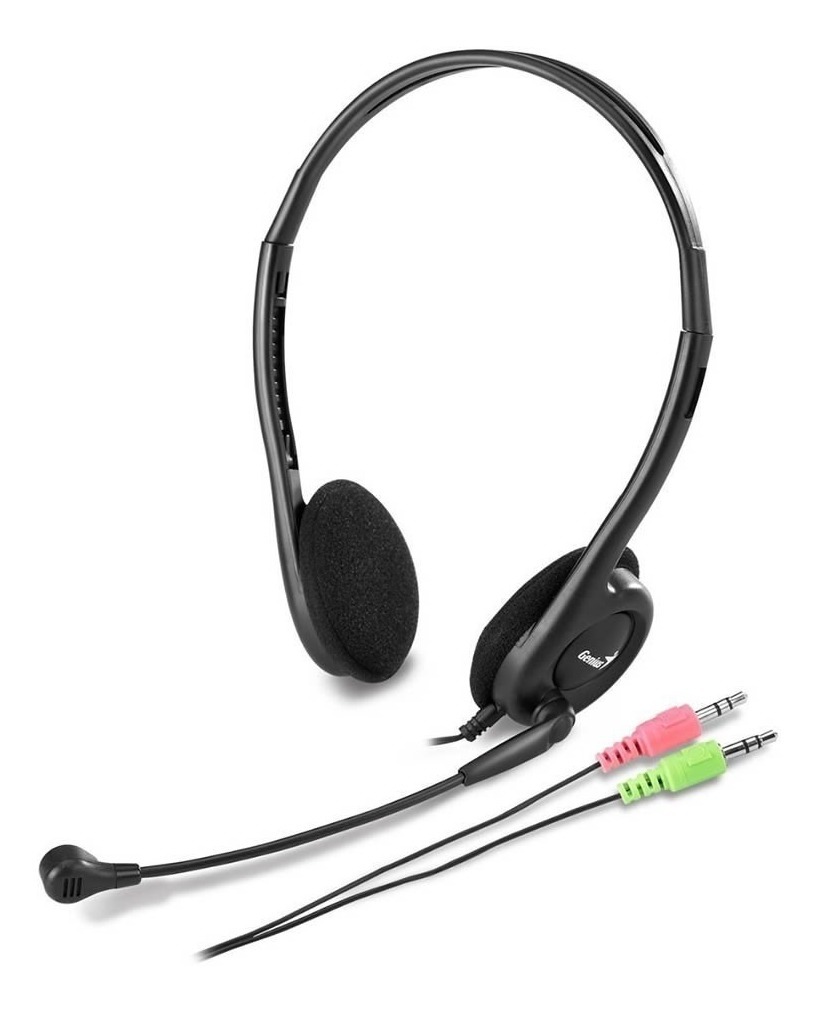 Auricular Genius HS 200C Black c/Microfono