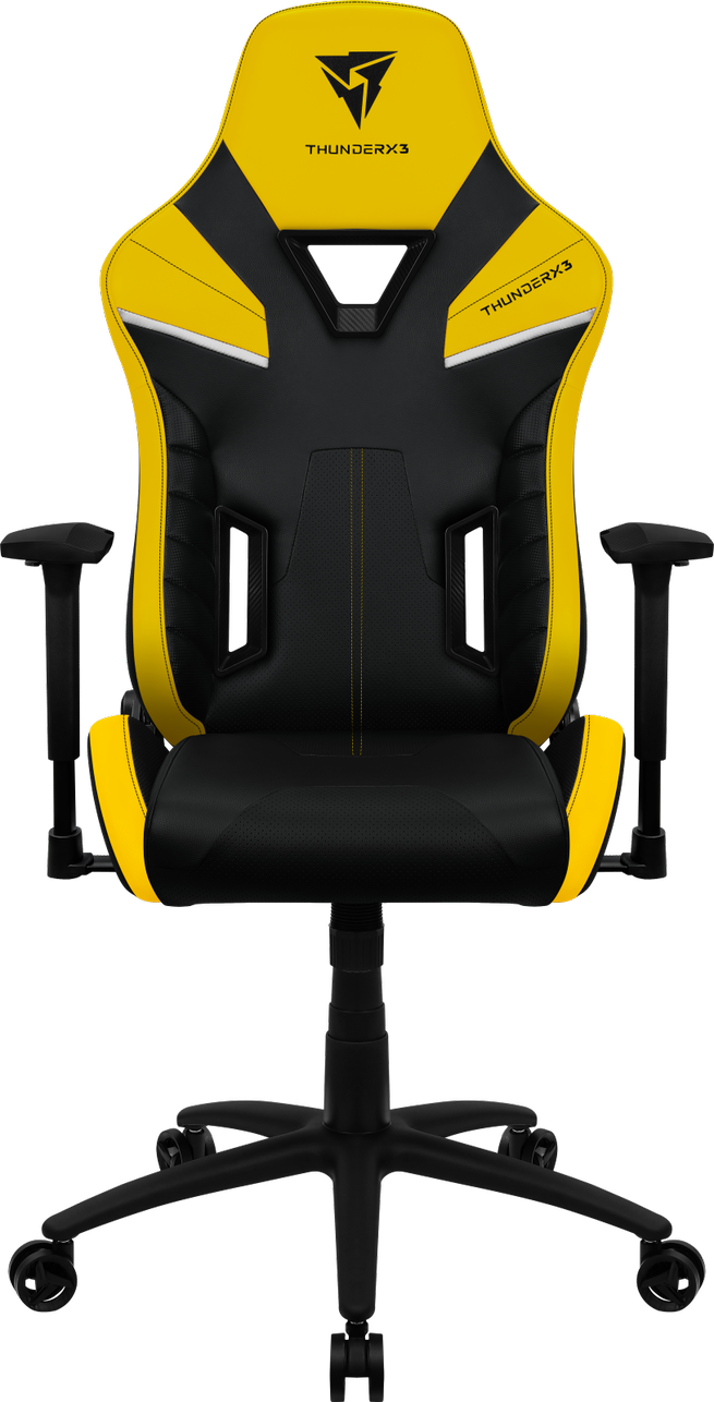 Кресло компьютерное игровое thunderx3 tc5 bumblebee yellow