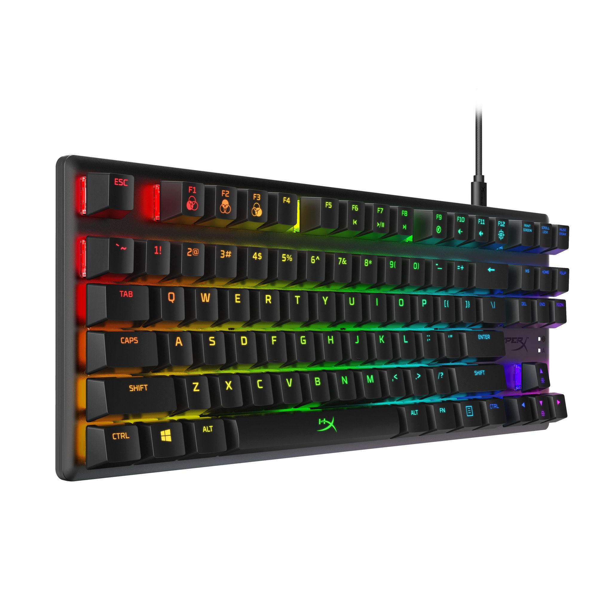 Teclado HyperX Alloy Origins Core RGB Blue Ingles