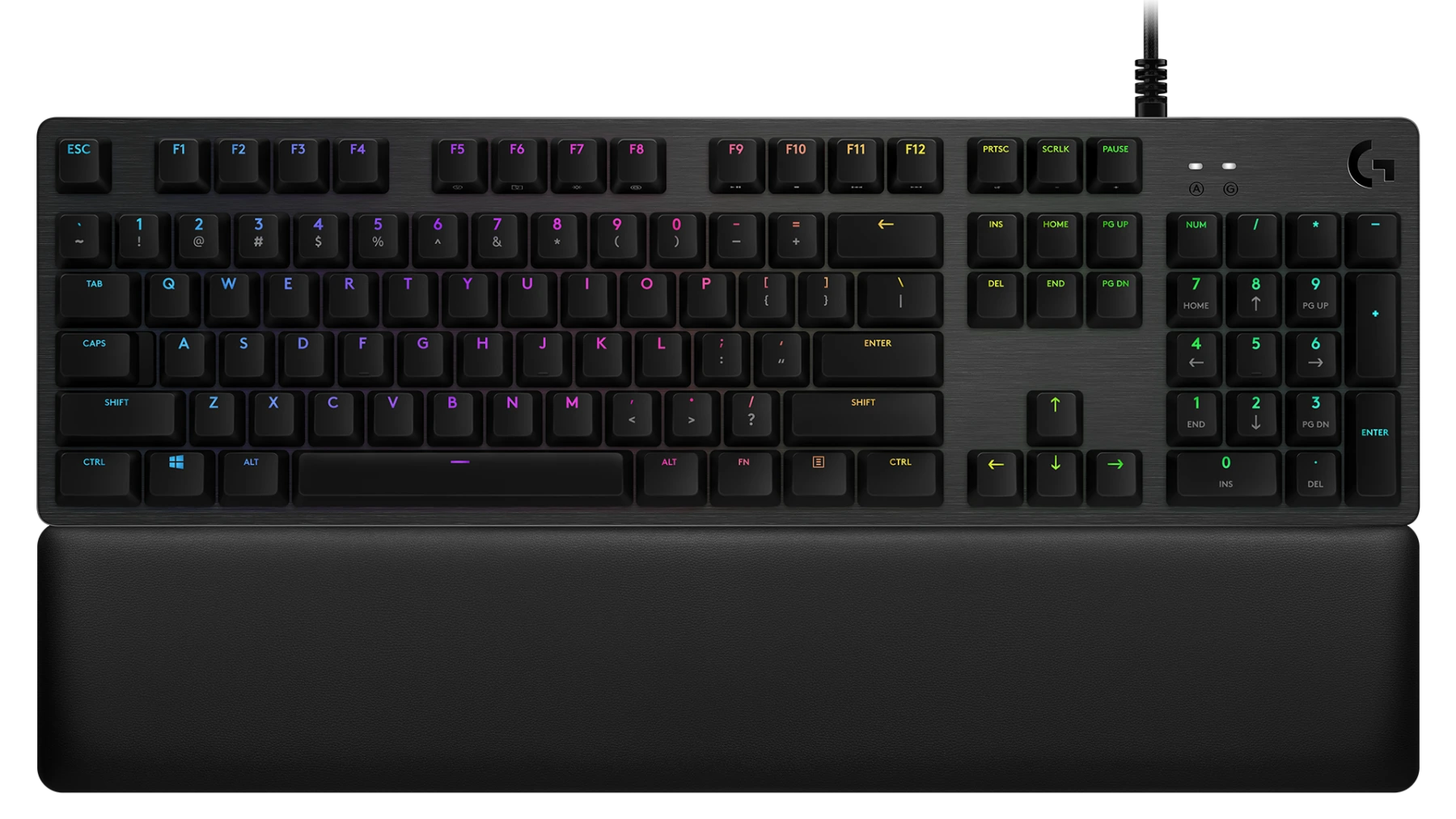 Teclado Logitech G G513 RGB Lightsync Carbon Mech