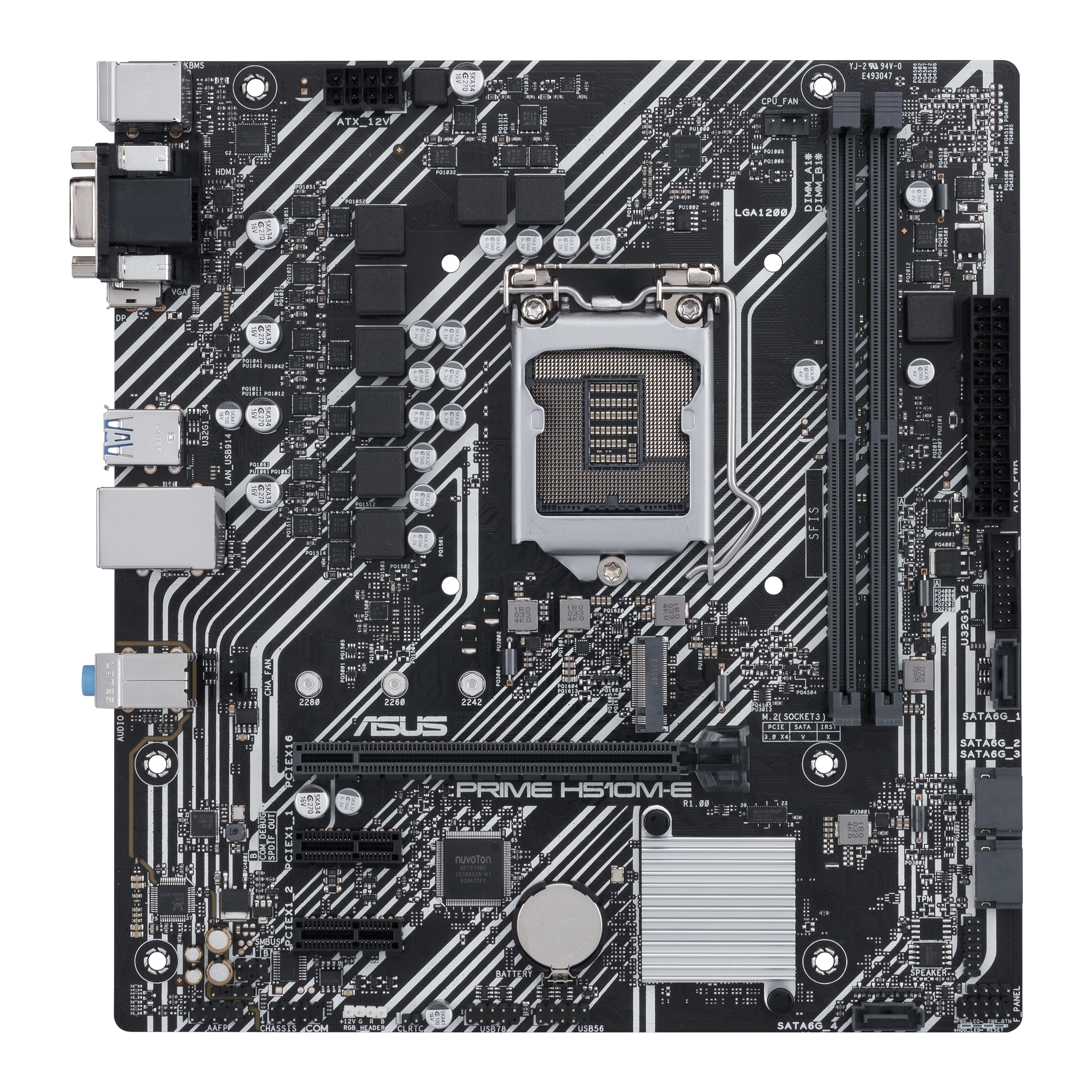 Motherboard Asus Prime H510M-E mATX S1200 11va