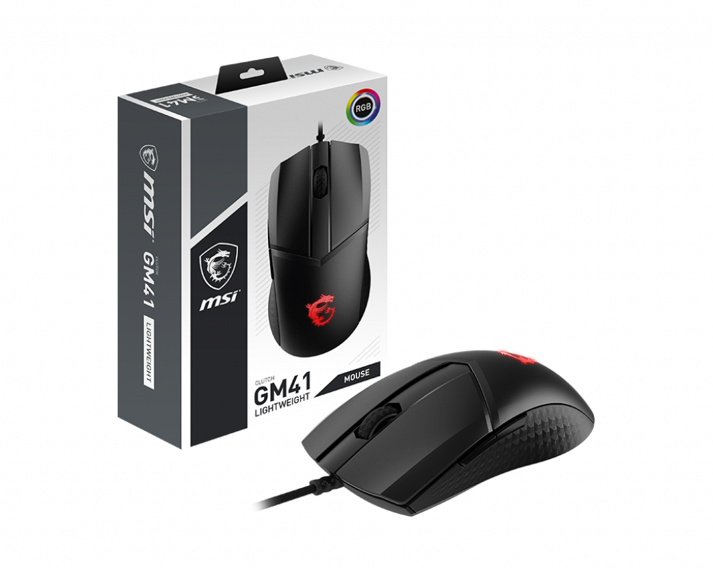 Mouse MSI Clutch GM41 Lightweight Gaming