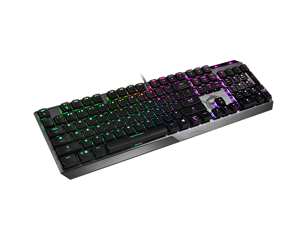 Teclado MSI Vigor GK50 Mecanico RGB Kailh Low Profile