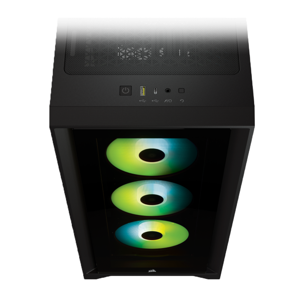 Gabinete Corsair Icue 4000X RGB TG Black