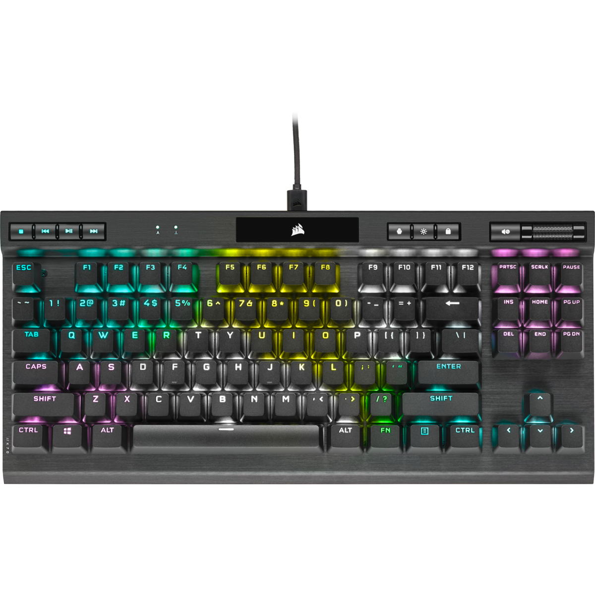 Teclado Corsair K70 Champion RGB TKL