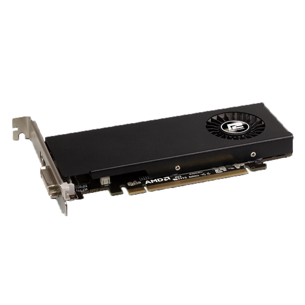 Placa de Video Powercolor RX550 Low Profile 4Gb GDDR5