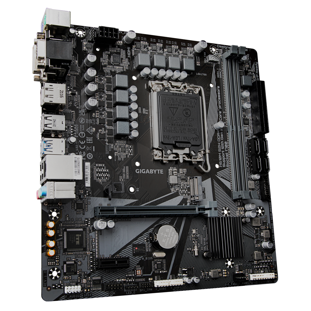 Motherboard Gigabyte H610M S2H Ddr4 LGA1700