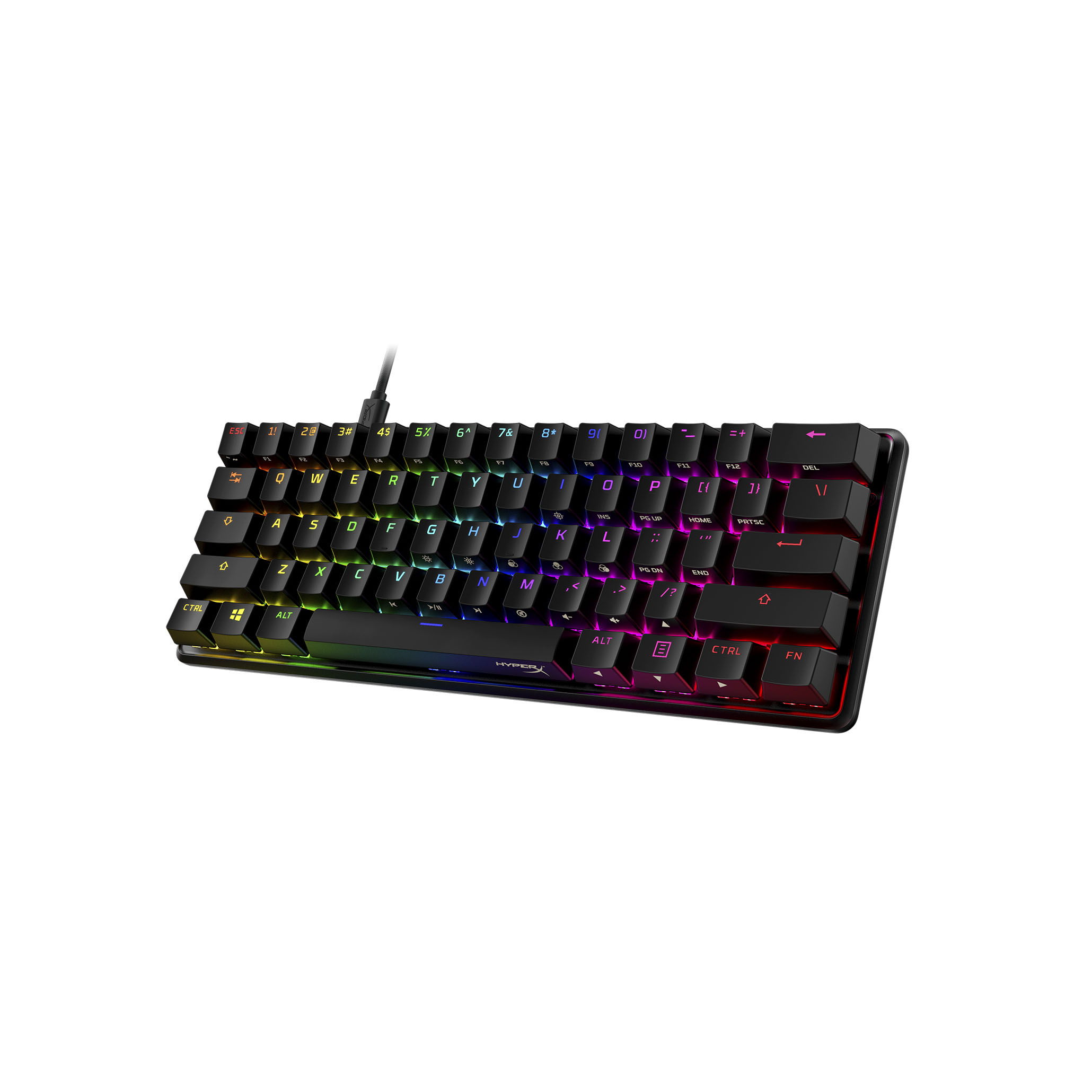 Teclado Hyperx Alloy Origins 60 HX Aqua Ingles