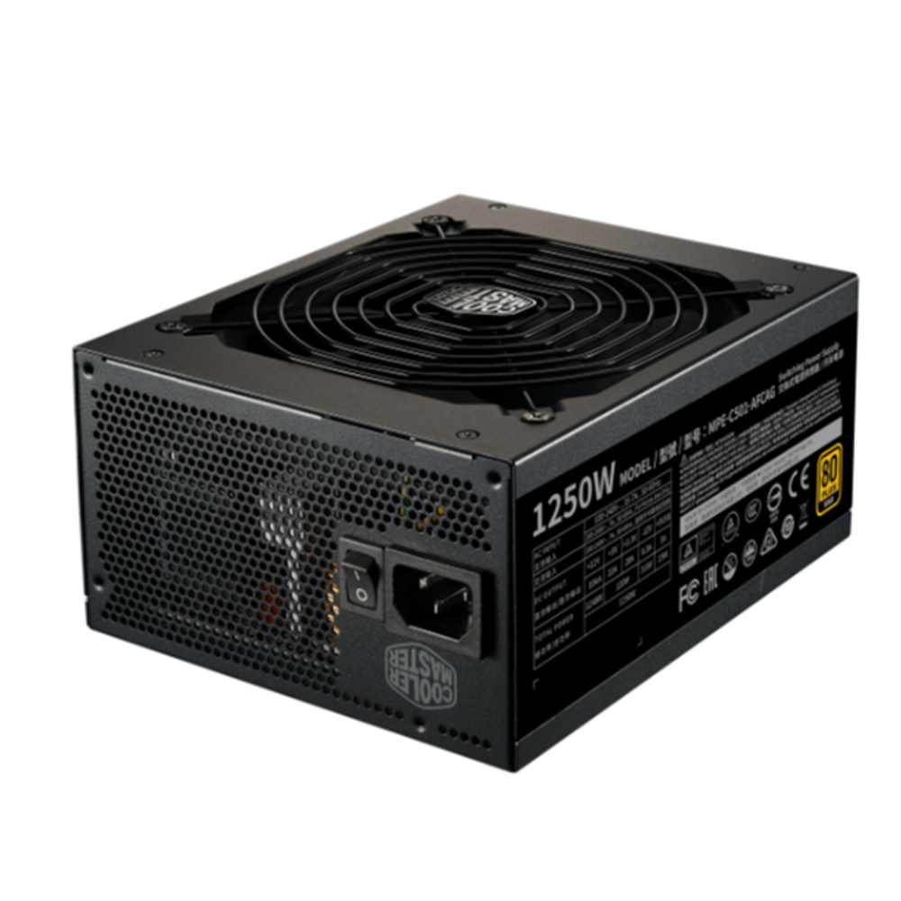 Fuente Cooler Master 1250W V2 80+ Gold Full Modular