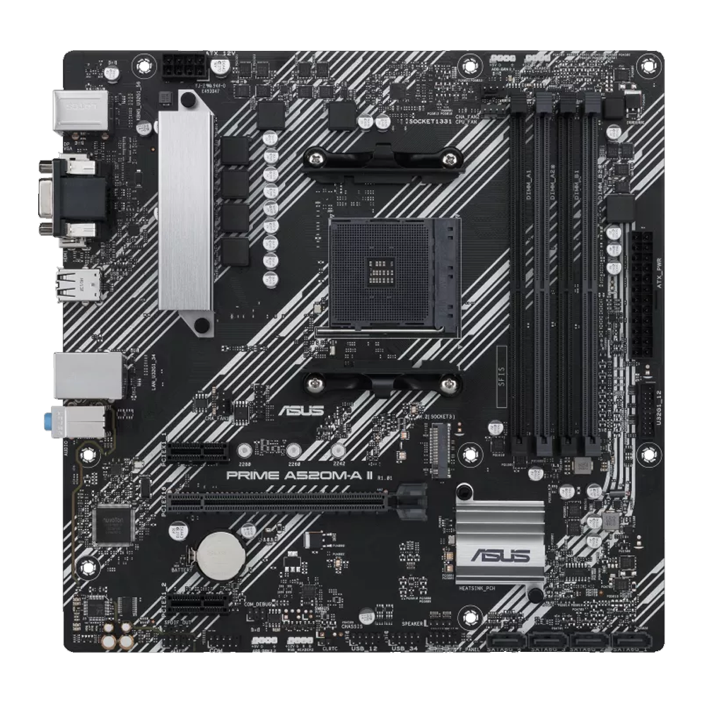 Motherboard Asus Prime A520M-A II CSM AM4