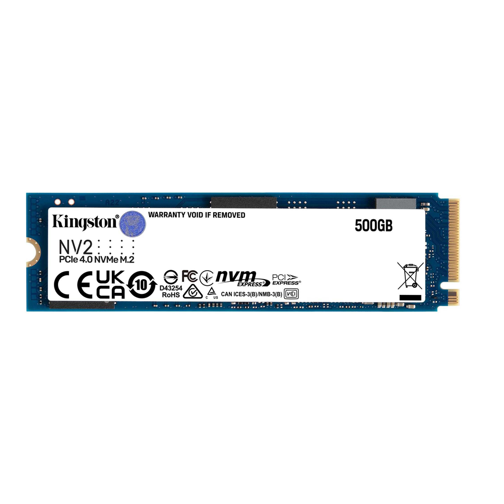 Disco Solido SSD Kingston 500Gb M.2 NVME 2280 NV2 3500Mb/s