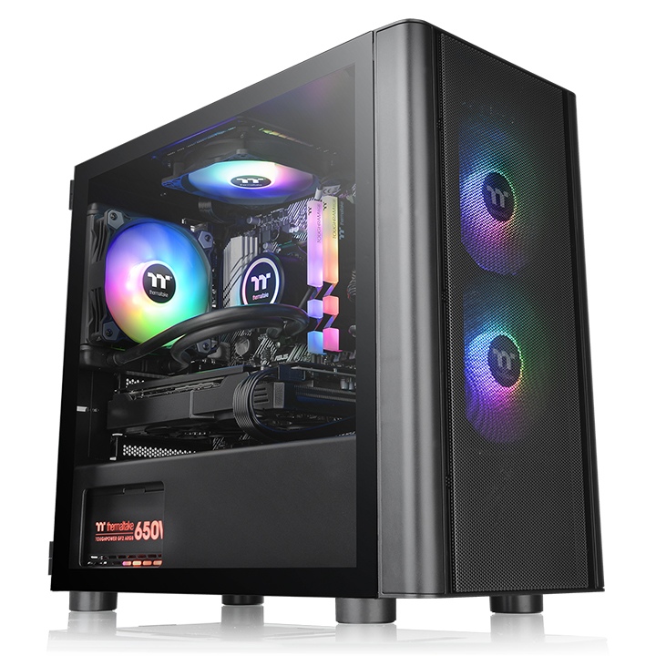 Gabinete Thermaltake V150 TG ARGB Breeze