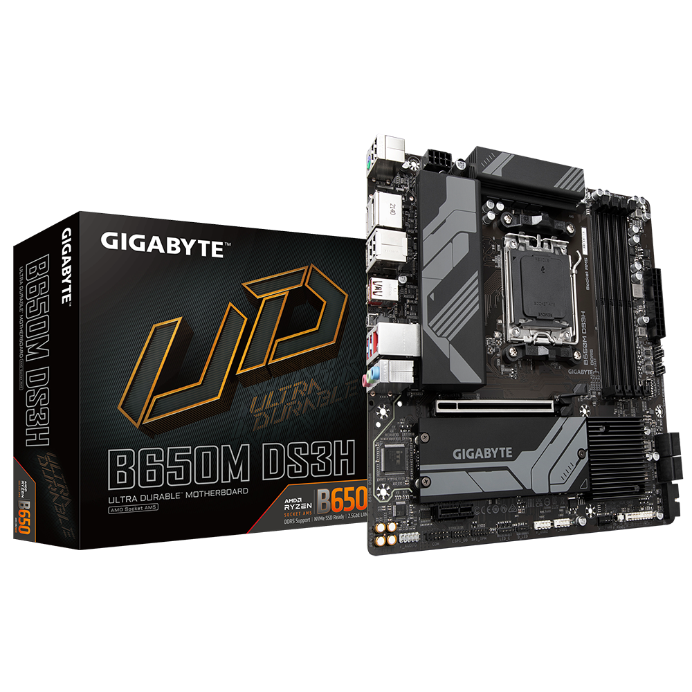 Motherboard Gigabyte B650M DS3H Box AM5