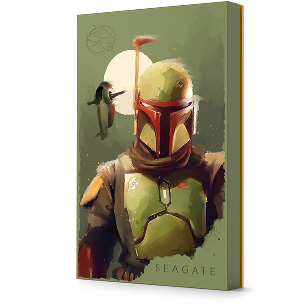 Disco Duro Externo Seagate USB 2Tb Starwars Boba Fett Edition