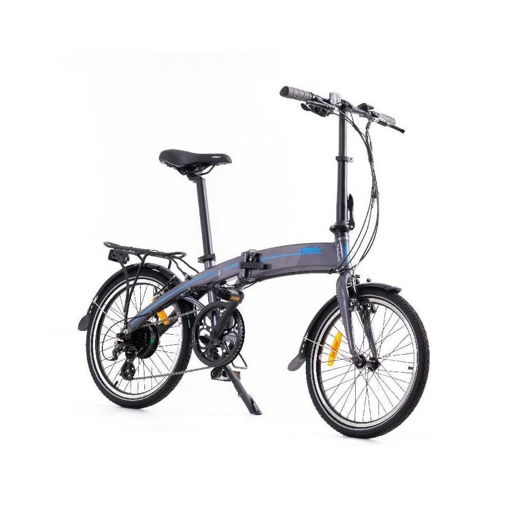 Bicicleta Electrica Kany EPAC 20 Plegable Gris