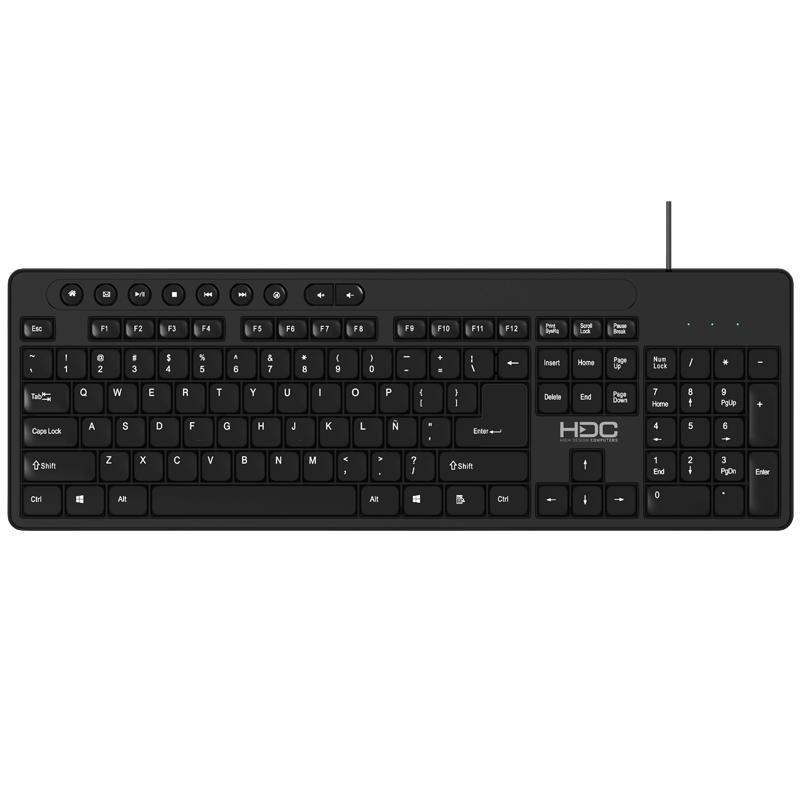 Teclado HDC KB113 USB