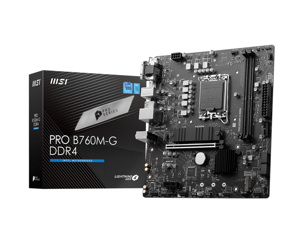 Motherboard MSI PRO B760M-G DDR4 S1700