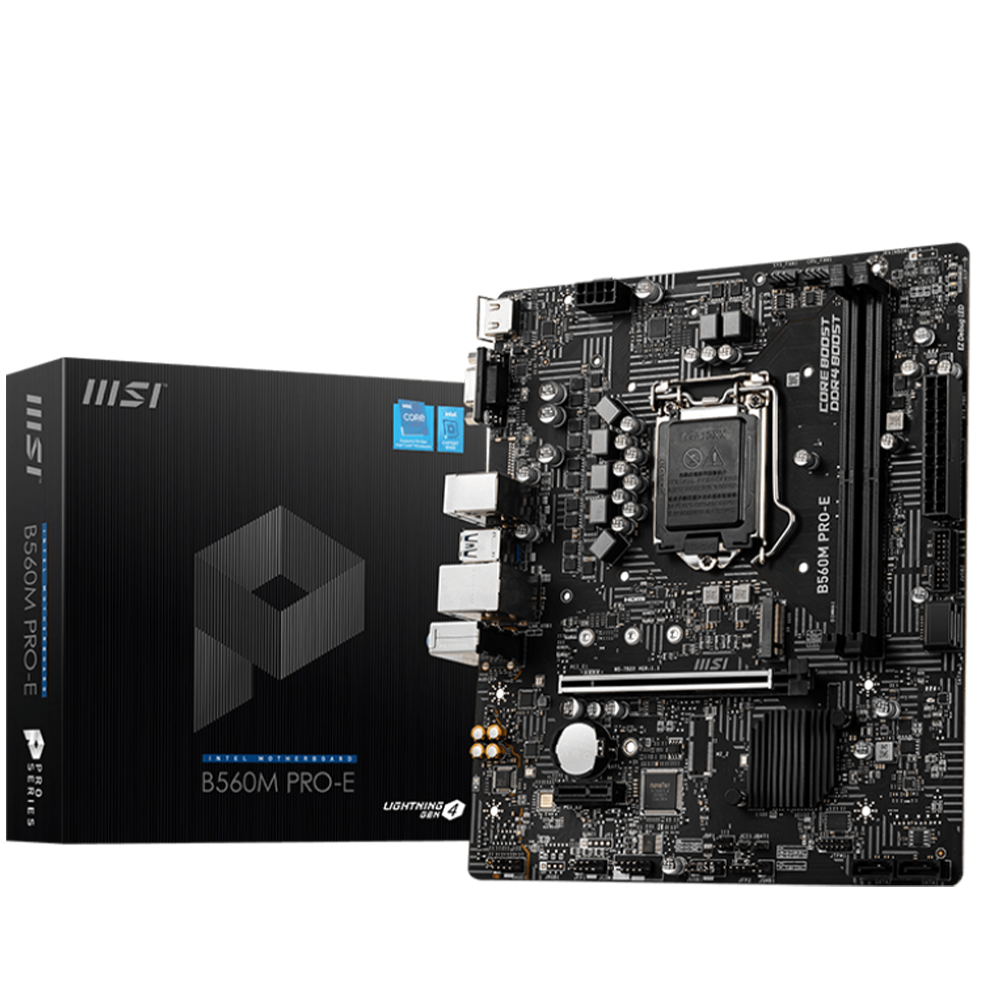 Motherboard MSI B560M Pro-E Box S1200