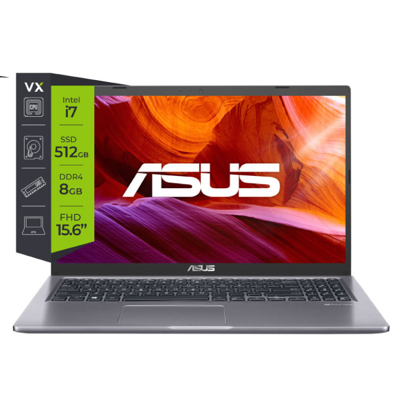 Notebook Asus X515EA i7 1165G7 8Gb SSD512Gb 15.6