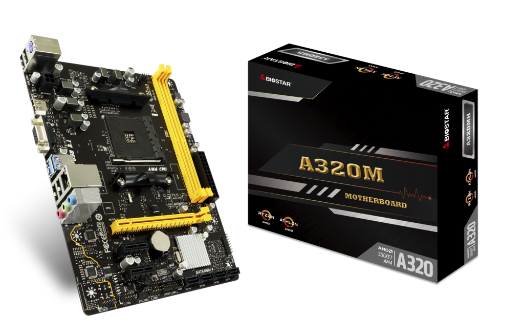 Motherboard Biostar A320MH AM4