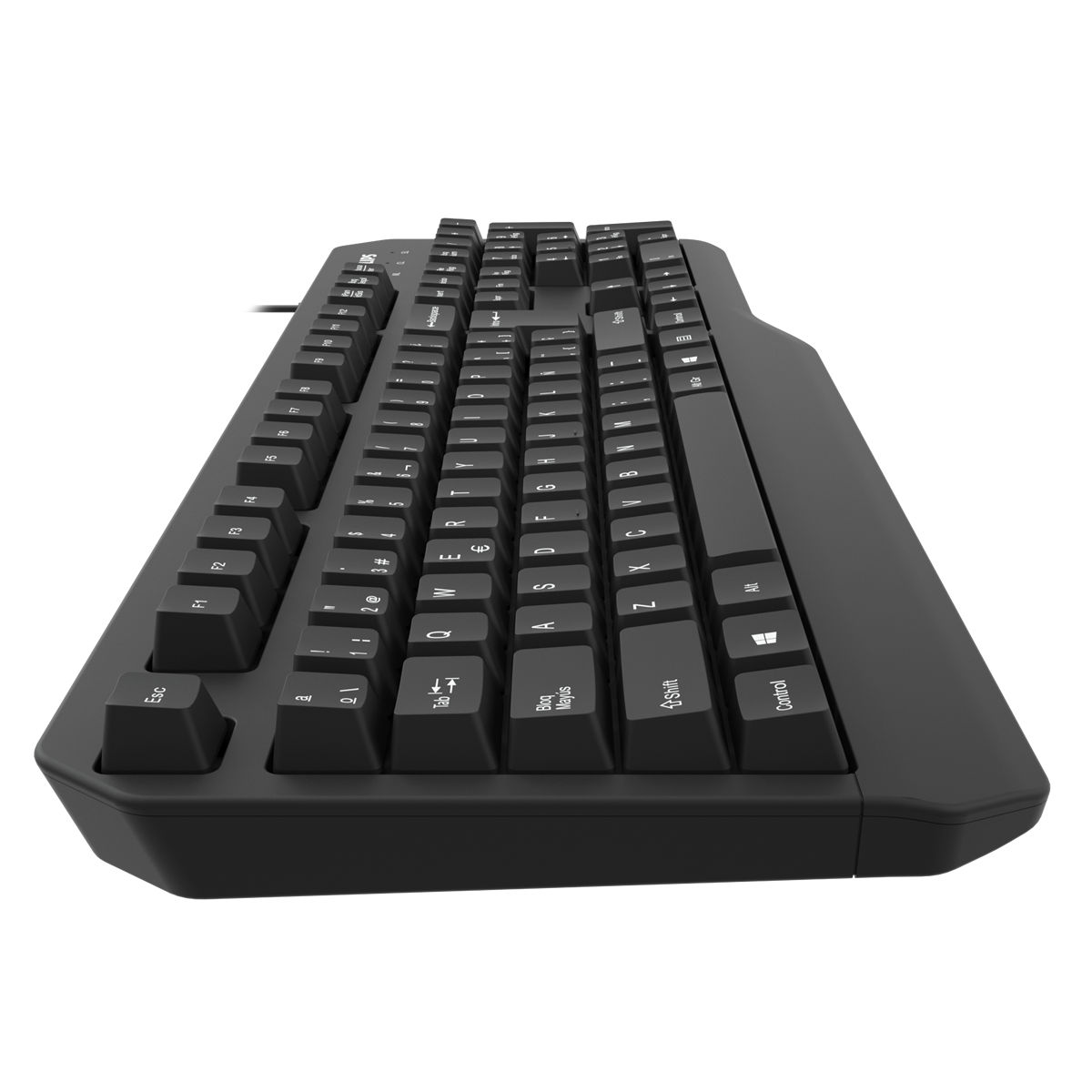 Teclado Philips K202 USB Black