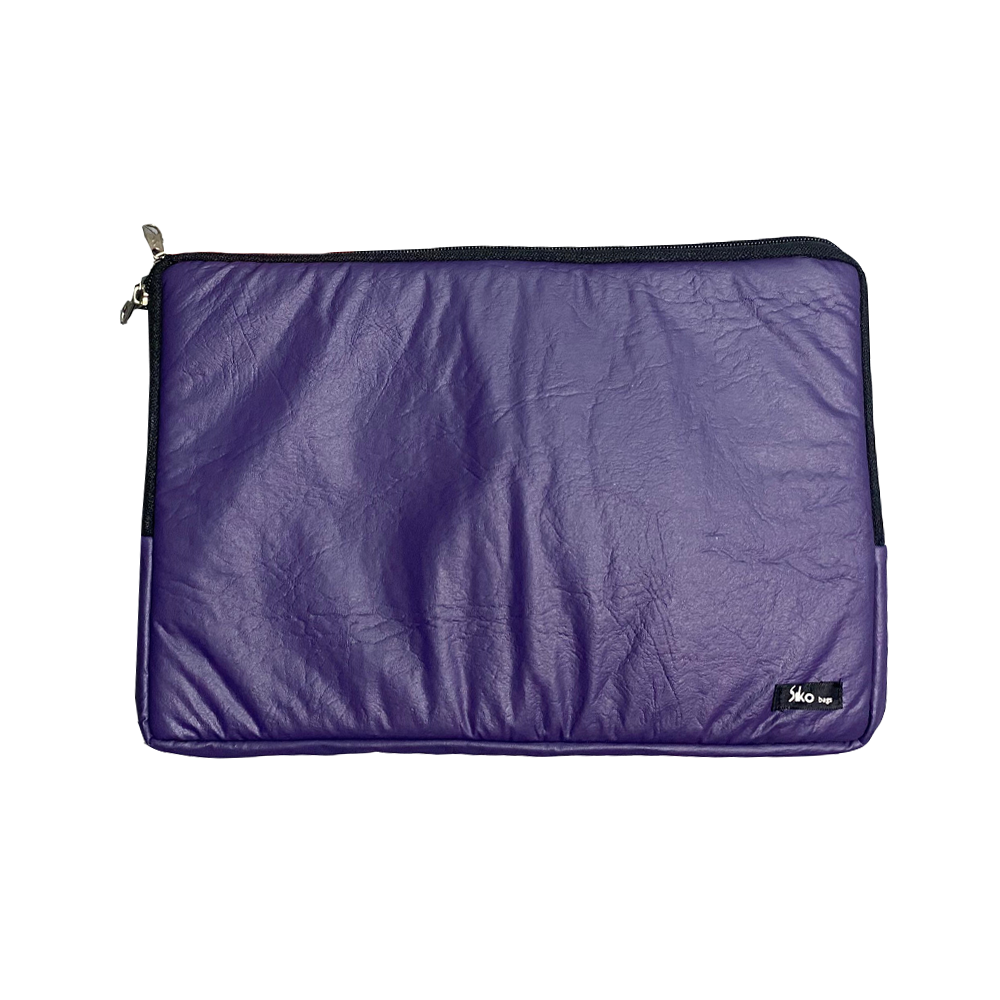 Funda Tablet 10.1 Simil Cuero Violeta