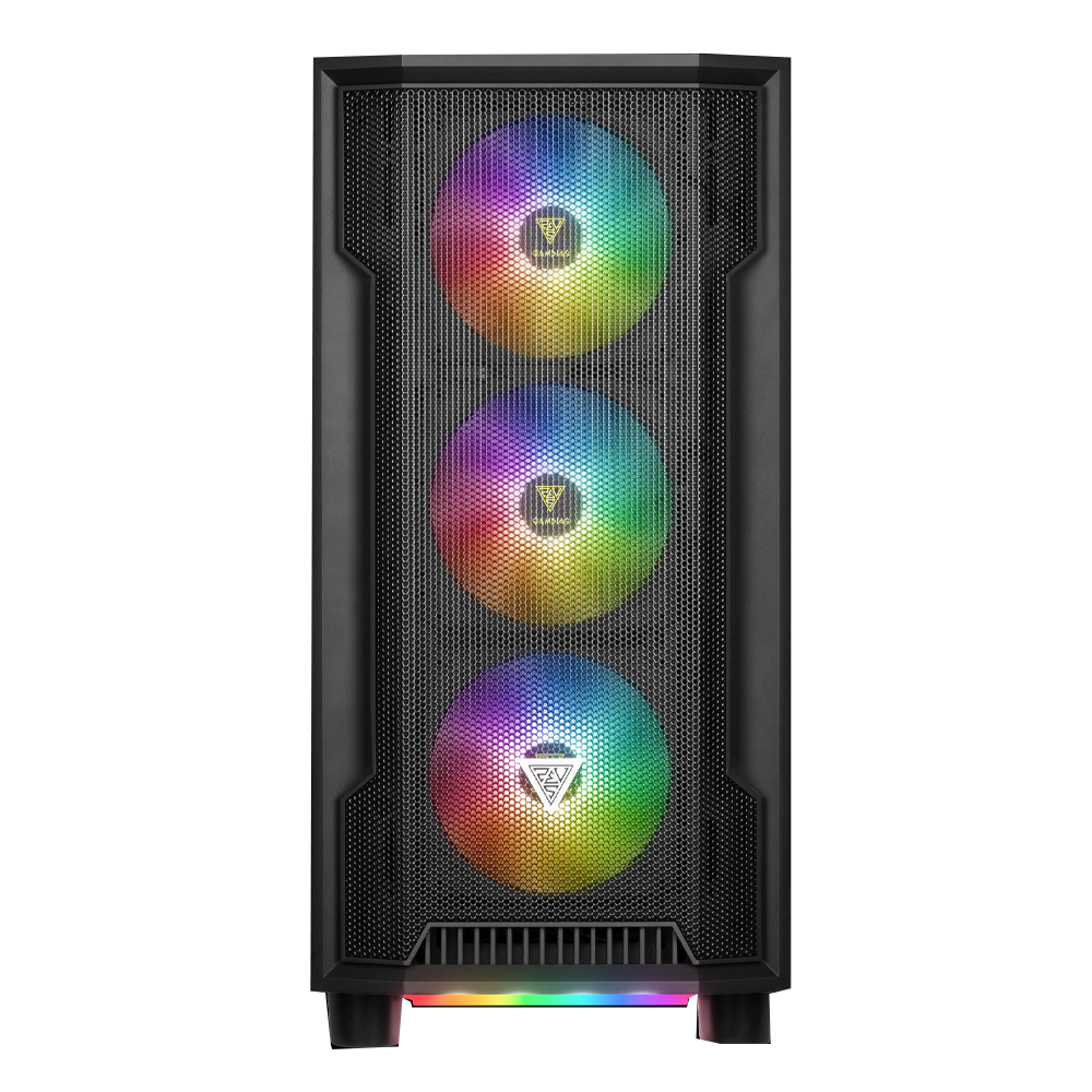 Gabinete Gamdias Athena M6 Lite C/Coolers  X4 TG