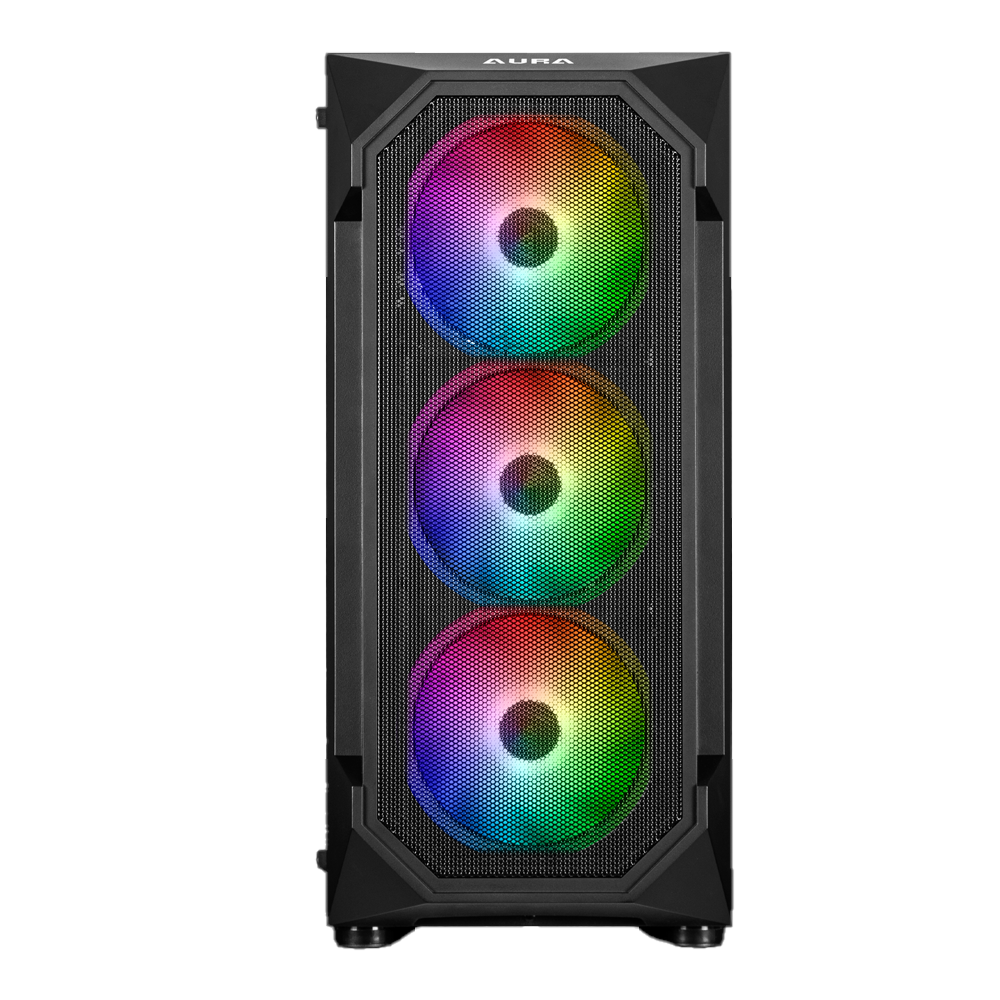 Gabinete Gamdias Aura GC1 C/Coolers x4