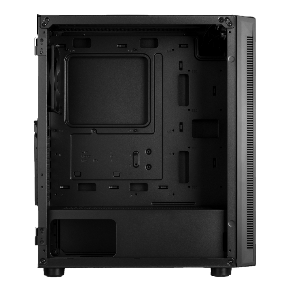 Gabinete Gamdias Argus E4 Elite C/Coolers X1 TG