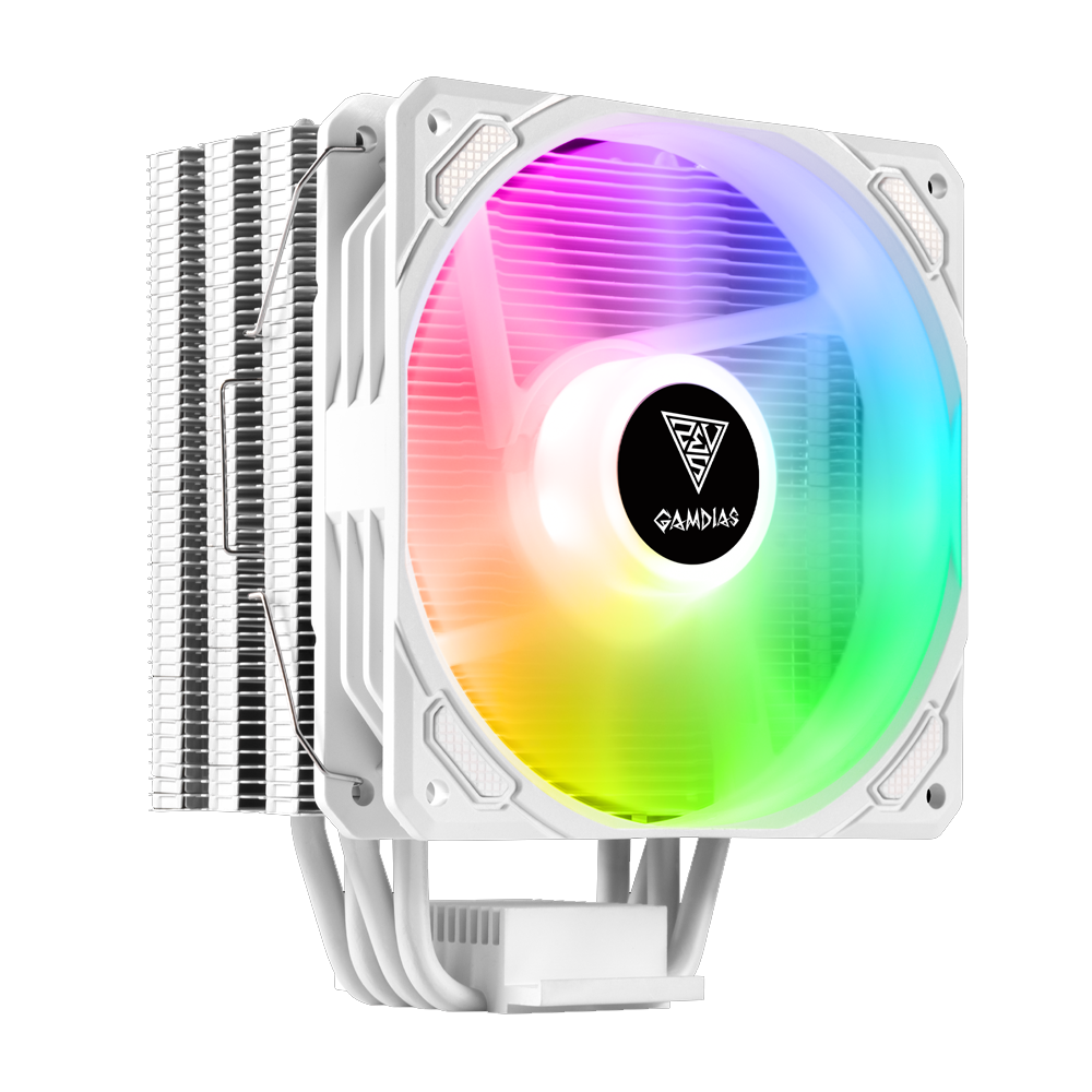 Fan Cooler CPU Gamdias Boreas E1-410 ARGB White