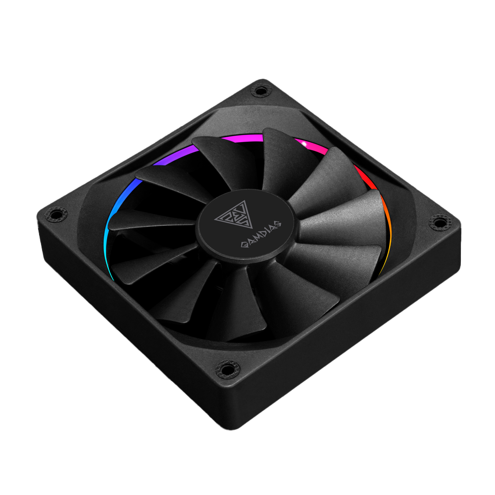 Fan Cooler Gamdias Aeolus M3-1204R 120mm X4 ARGB