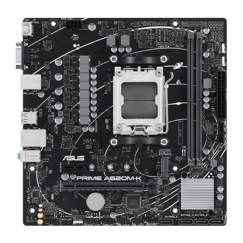 Motherboard Asus Prime A620M-K DDR5 AM5