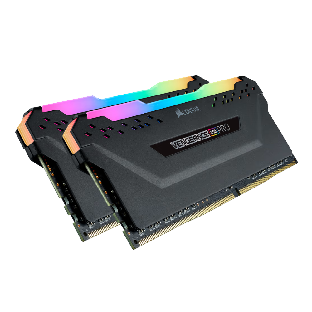 Memoria Ram Corsair Vengeance PRO DDR4 16Gb 3200Mhz RGB Black 2x8