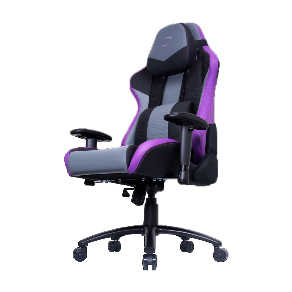 Silla Gamer Cooler Master Purple Black Caliber R3