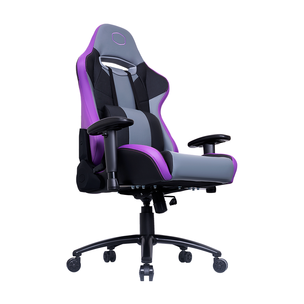 Silla Gamer Cooler Master Purple Black Caliber R3