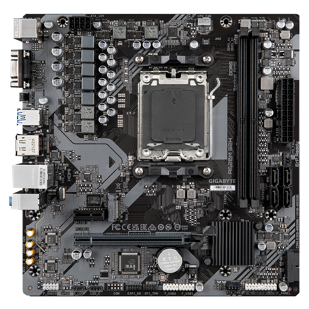 Motherboard Gigabyte A620M S2H DDR5 AM5