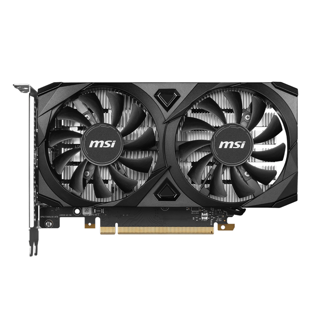 Placa De Video MSI Nvidia Geforce RTX 3050 Ventus 2X 6Gb OC GDDR6